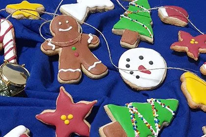 Biscoitos Amanteigados de Natal