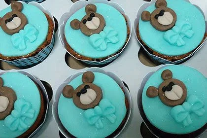 Cupcakes para Lembrancinha de Maternidade Cupcakes para Lembrancinha de Maternidade