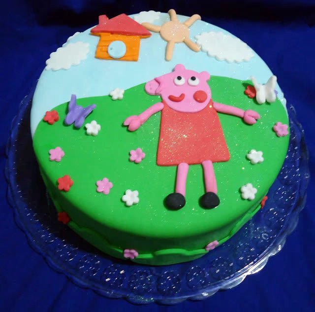 Bolo da Peppa Pig