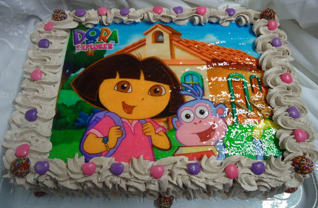 Dora Bolo de Aniversário