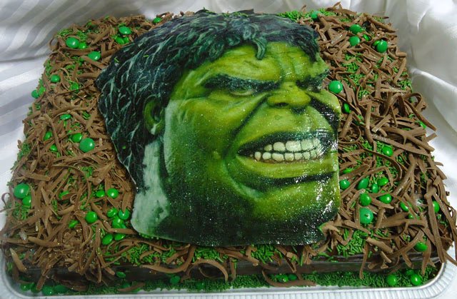 Bolo do Hulk