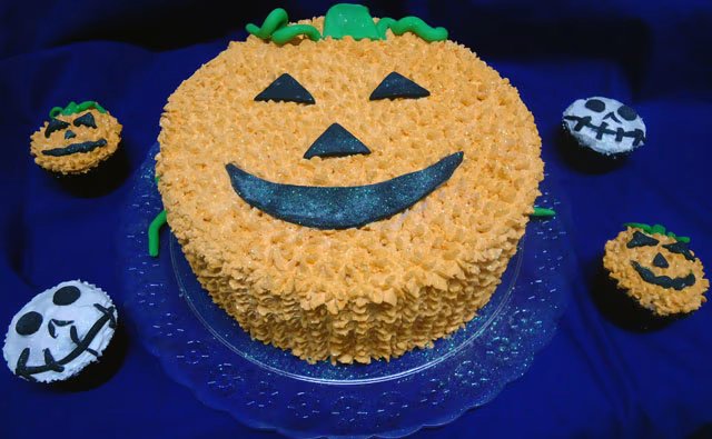 Bolos e Cupcakes Halloween