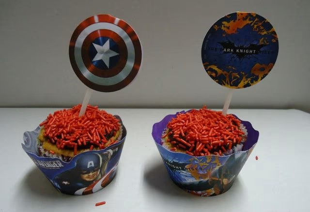 Cupcakes dos Vingadores – Avengers