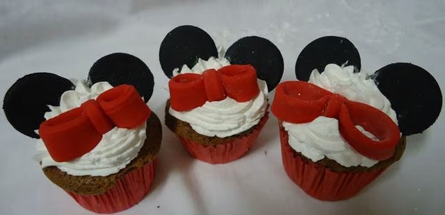 Cupcakes da Minnie