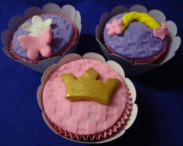 Cupcakes Tema Princesa