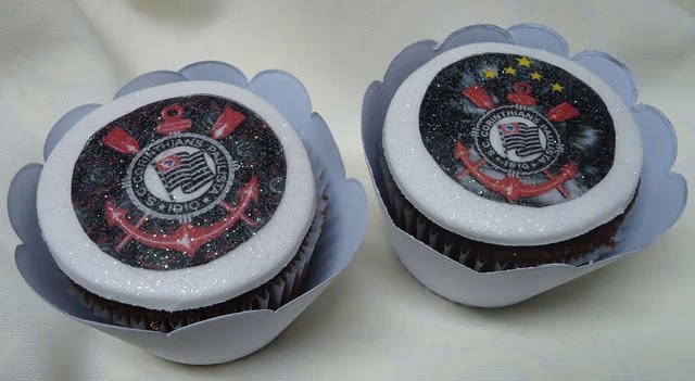 Cupcakes do Corinthians