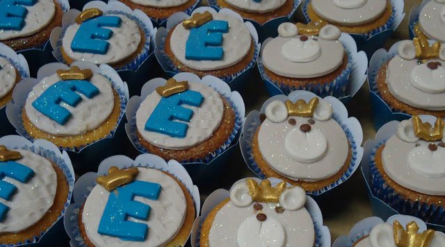 Cupcakes Decorados Ursinhos