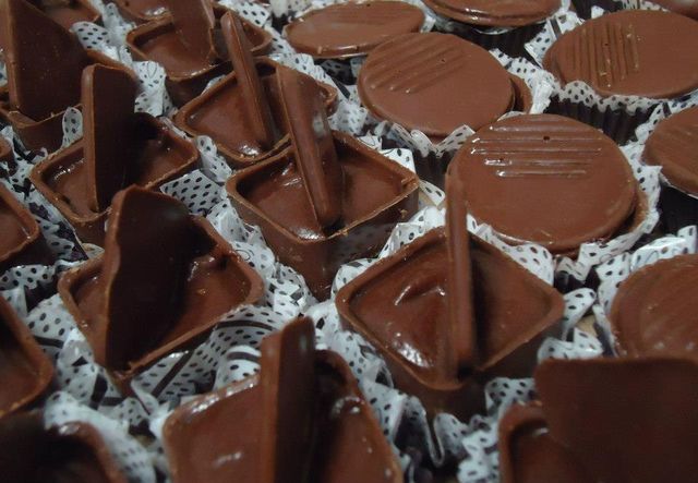 Caixinhas de Chocolate Recheadas
