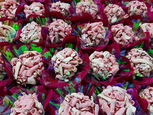 Brigadeiro Gourmet de Frutas Vermelhas