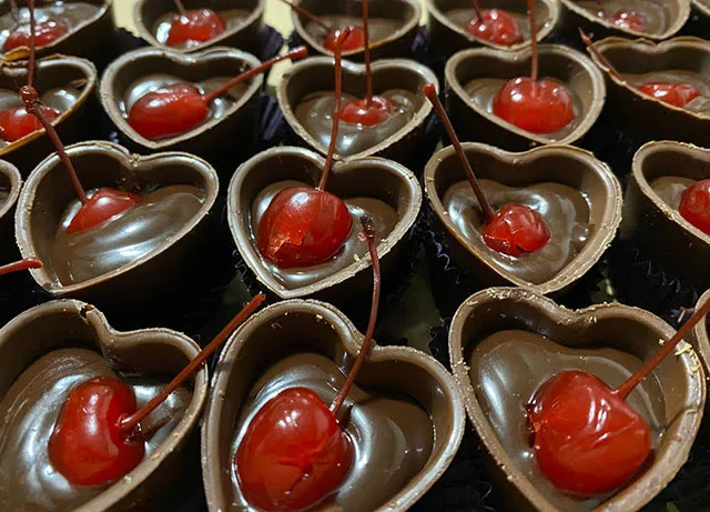 Doces Finos Caixinha de Chocolate com Trufa