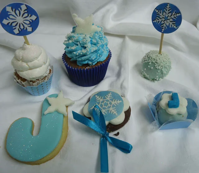 Doces Frozen – Cupcake, Cake Pop, Biscoito Amanteigado, Pirulito de Chocolate e Trufa