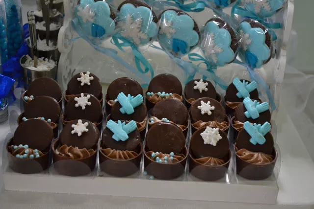 Doces Festa Frozen – Pirulitos e Caixinha