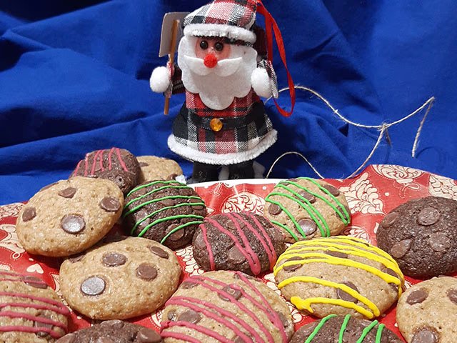 Cookies Decorados com Temas Natalinos