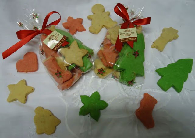 Biscoitos Amanteigados de Natal